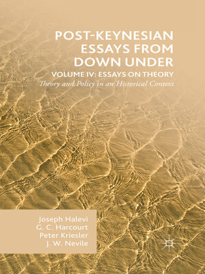 cover image of Post-Keynesian Essays from Down Under Volume IV